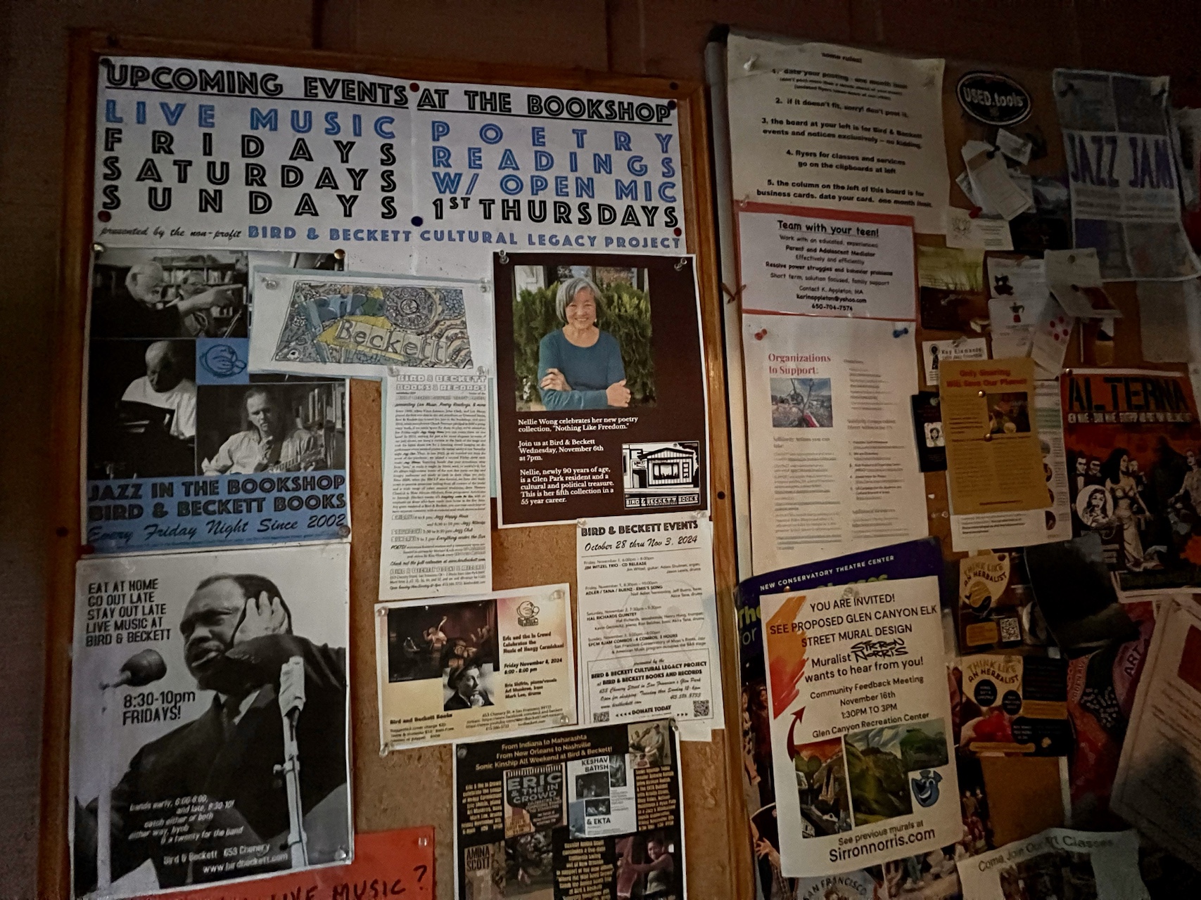 Nellie Wong Memorial Reading @ Bird & Beckett Books